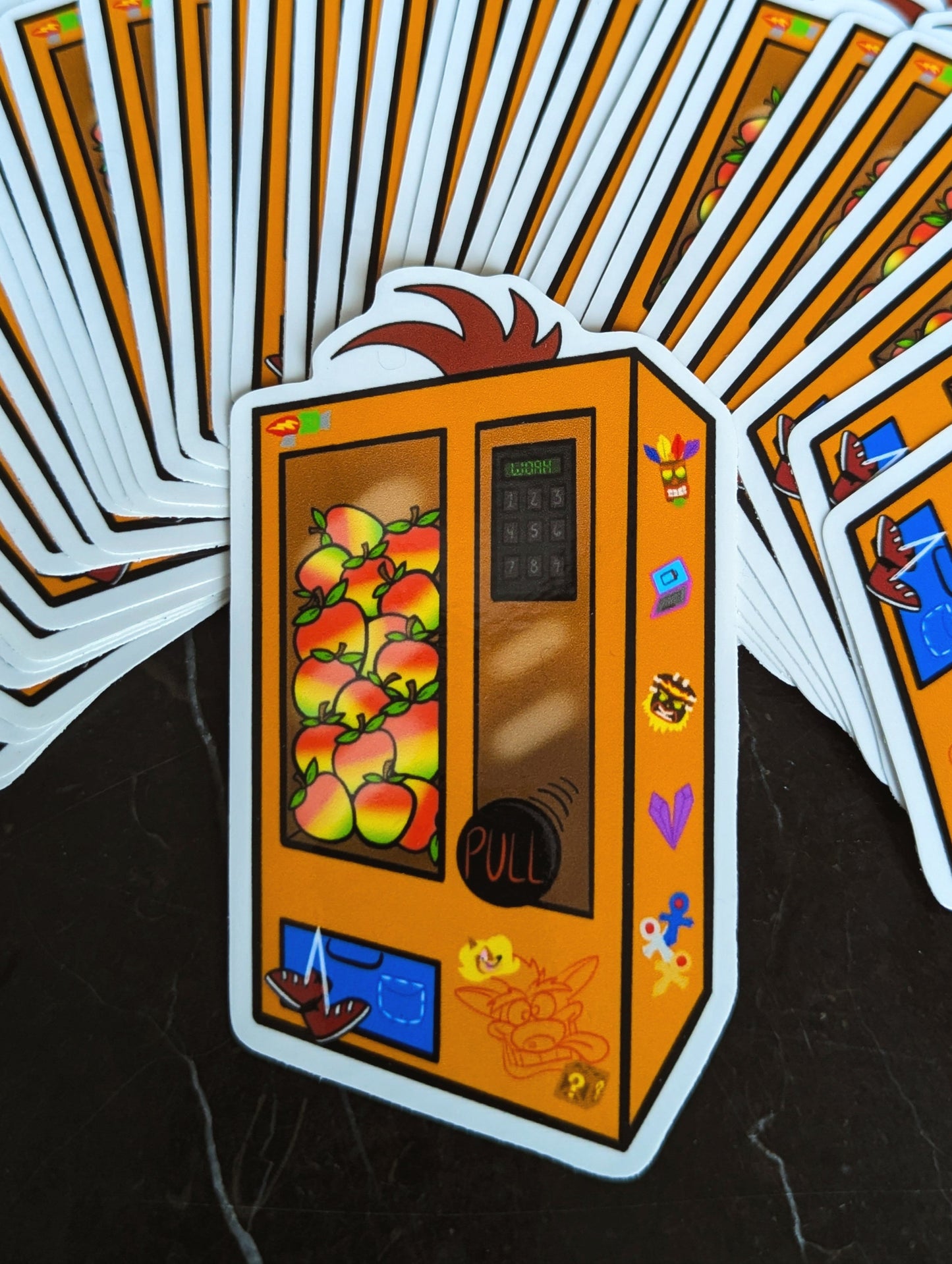 Bandicoot Vending Machine Sticker
