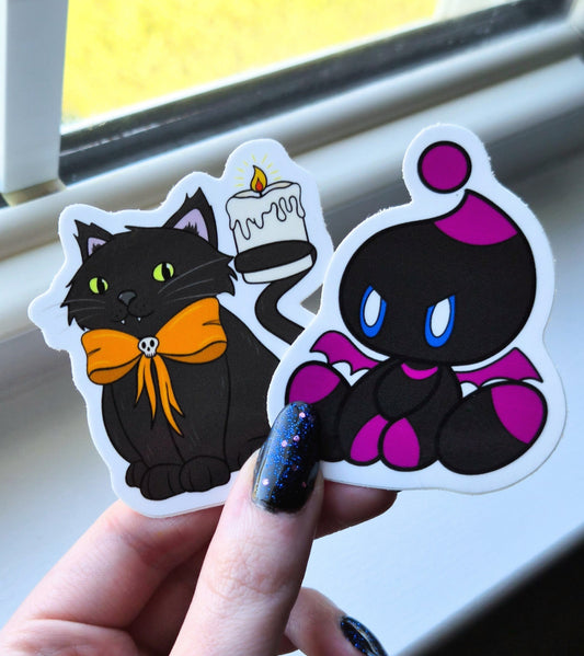 Black Cat Sticker