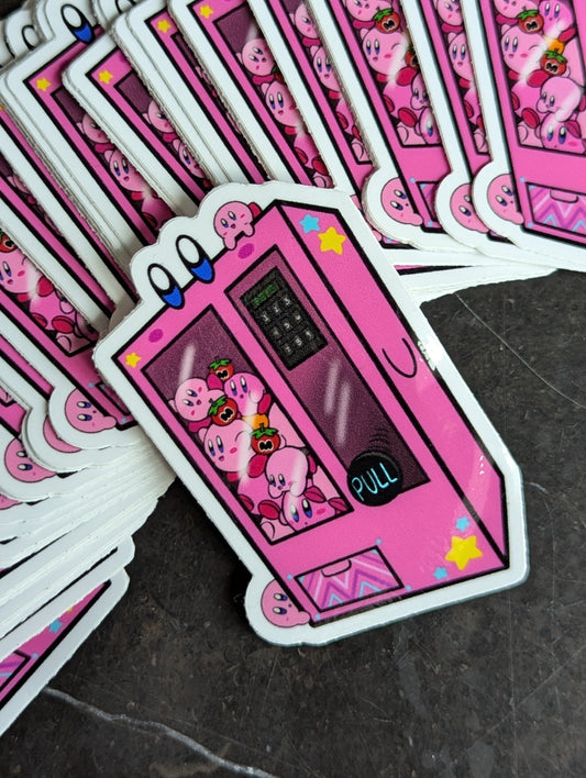 Poyo Vending Machine Sticker