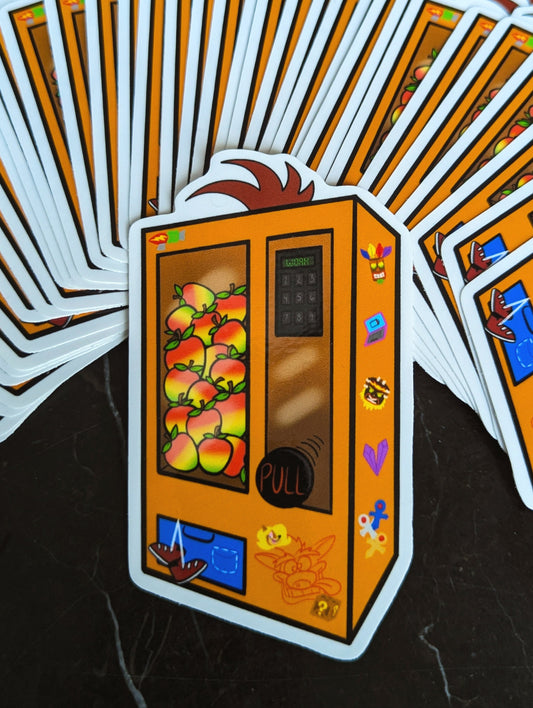 Bandicoot Vending Machine Sticker