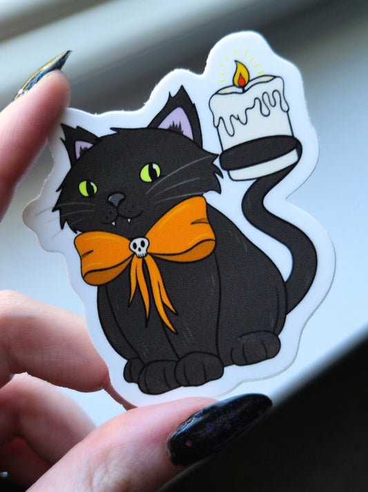 Black Cat Sticker
