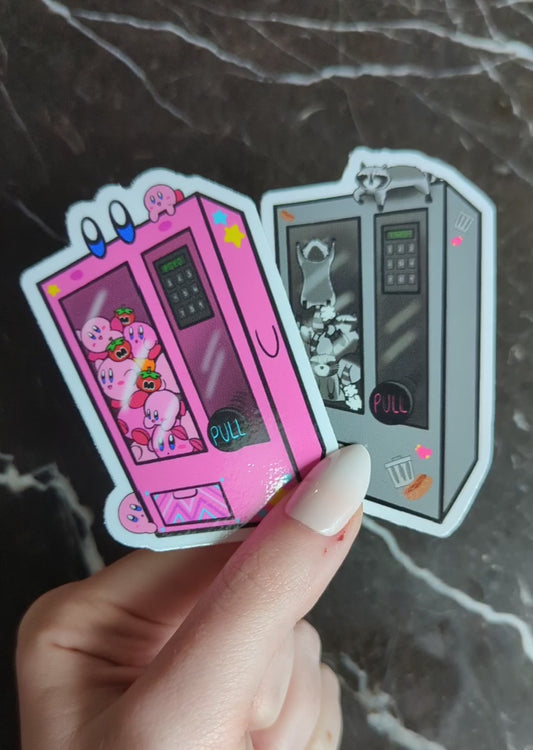 Poyo Vending Machine Sticker