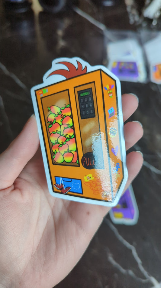 Bandicoot Vending Machine Sticker